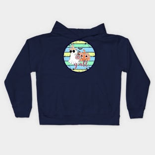 Halloween pumpkin Kids Hoodie